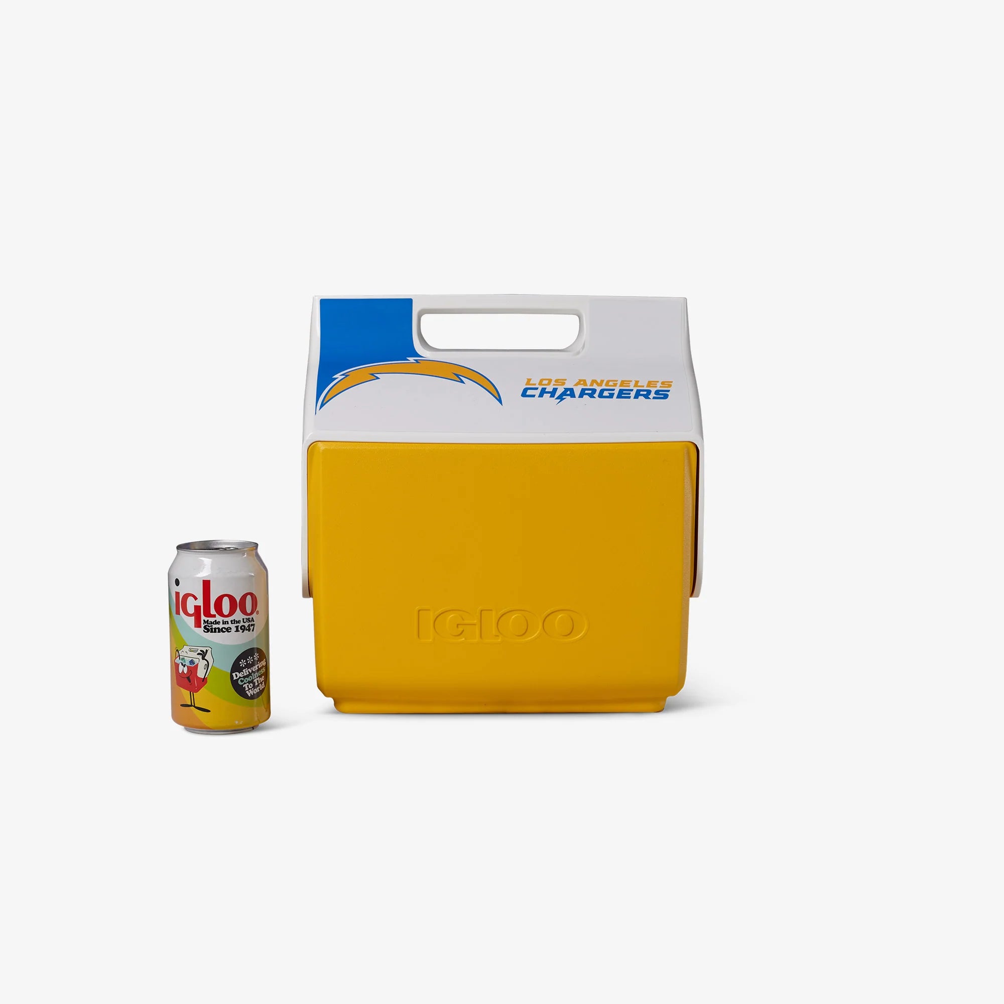 Igloo Camping Cooler Los Angeles Chargers Little Playmate 7 Qt Cooler - Image 5