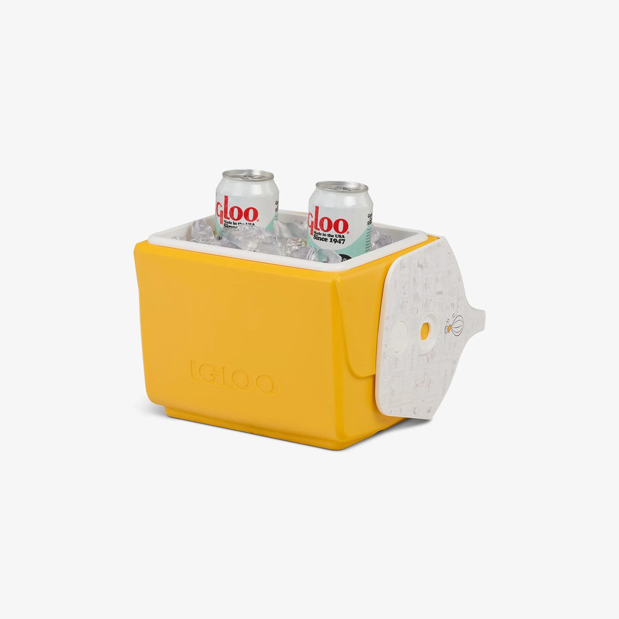 Igloo Camping Cooler Peanuts 75th Anniversary Little Playmate 7 Qt Cooler - Image 3