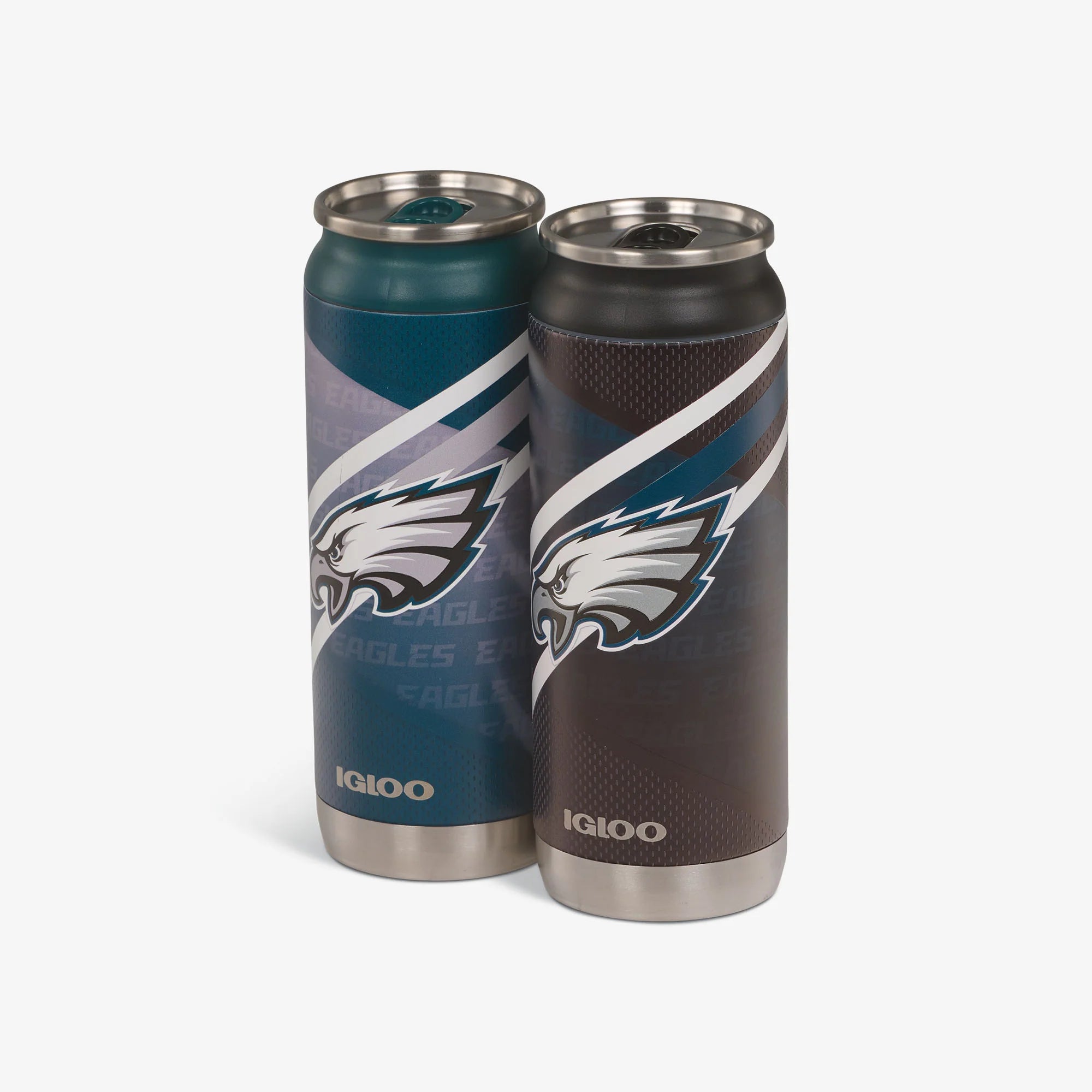 Igloo Camping Cooler Philadelphia Eagles Home & Away 16 Oz Can 2-Pack - Image 2
