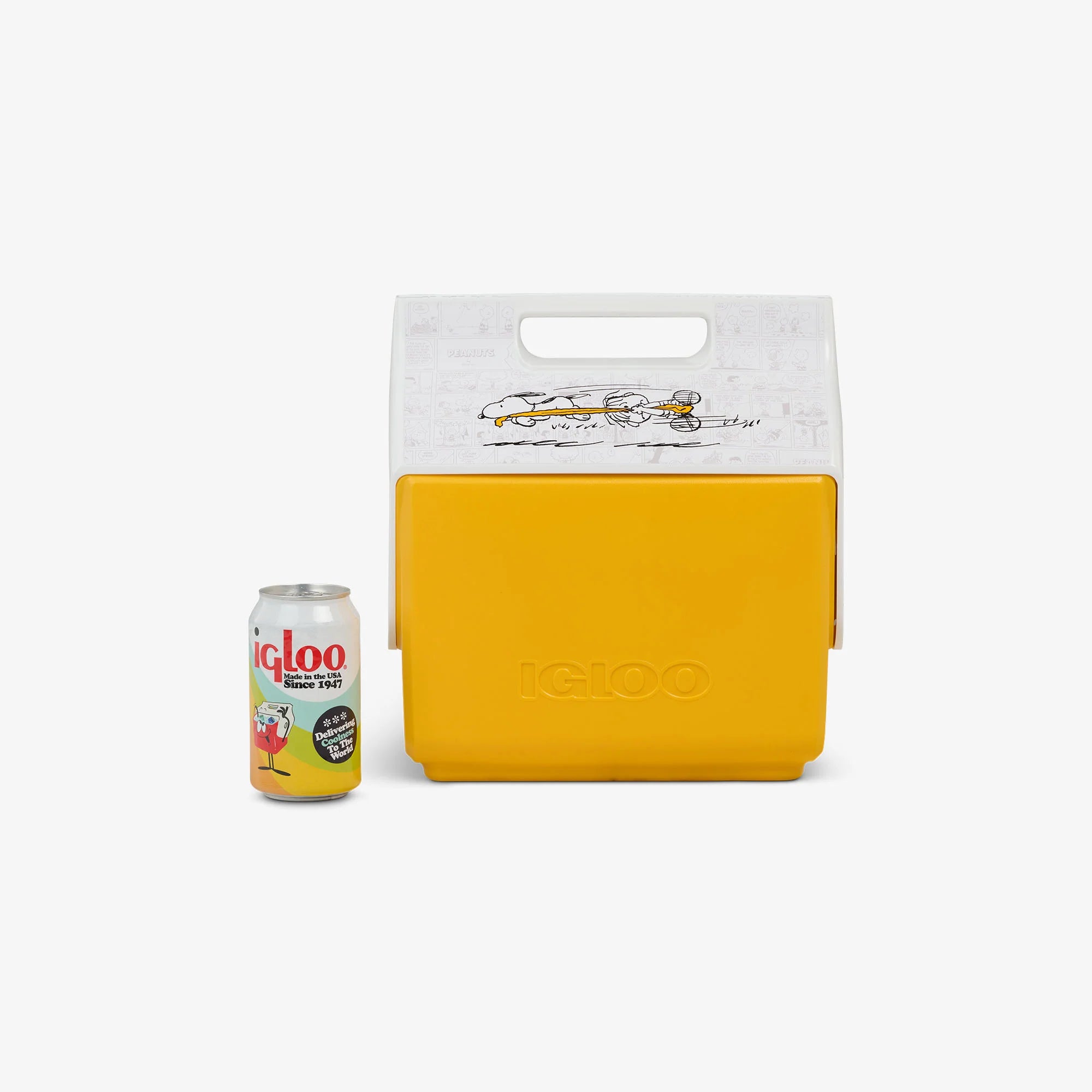 Igloo Camping Cooler Peanuts 75th Anniversary Little Playmate 7 Qt Cooler - Image 5