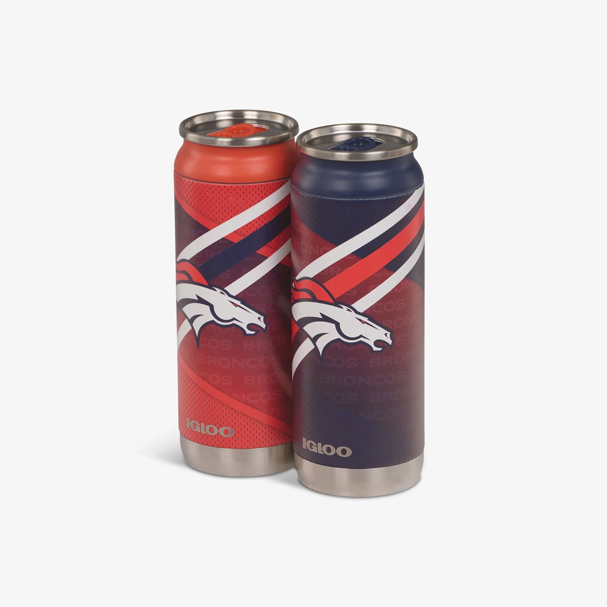 Igloo Camping Cooler Denver Broncos Home & Away 16 Oz Can 2-Pack - Image 2