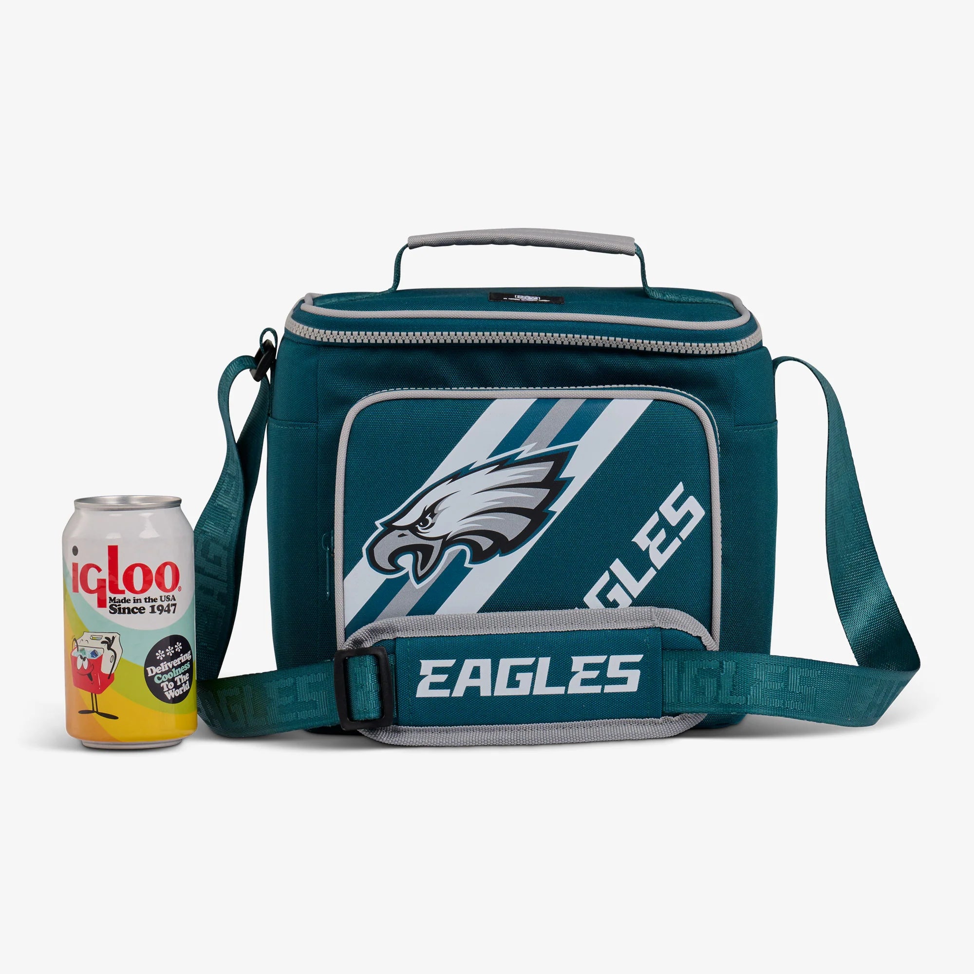 Igloo Camping Cooler Philadelphia Eagles Square Lunch Cooler Bag - Image 5