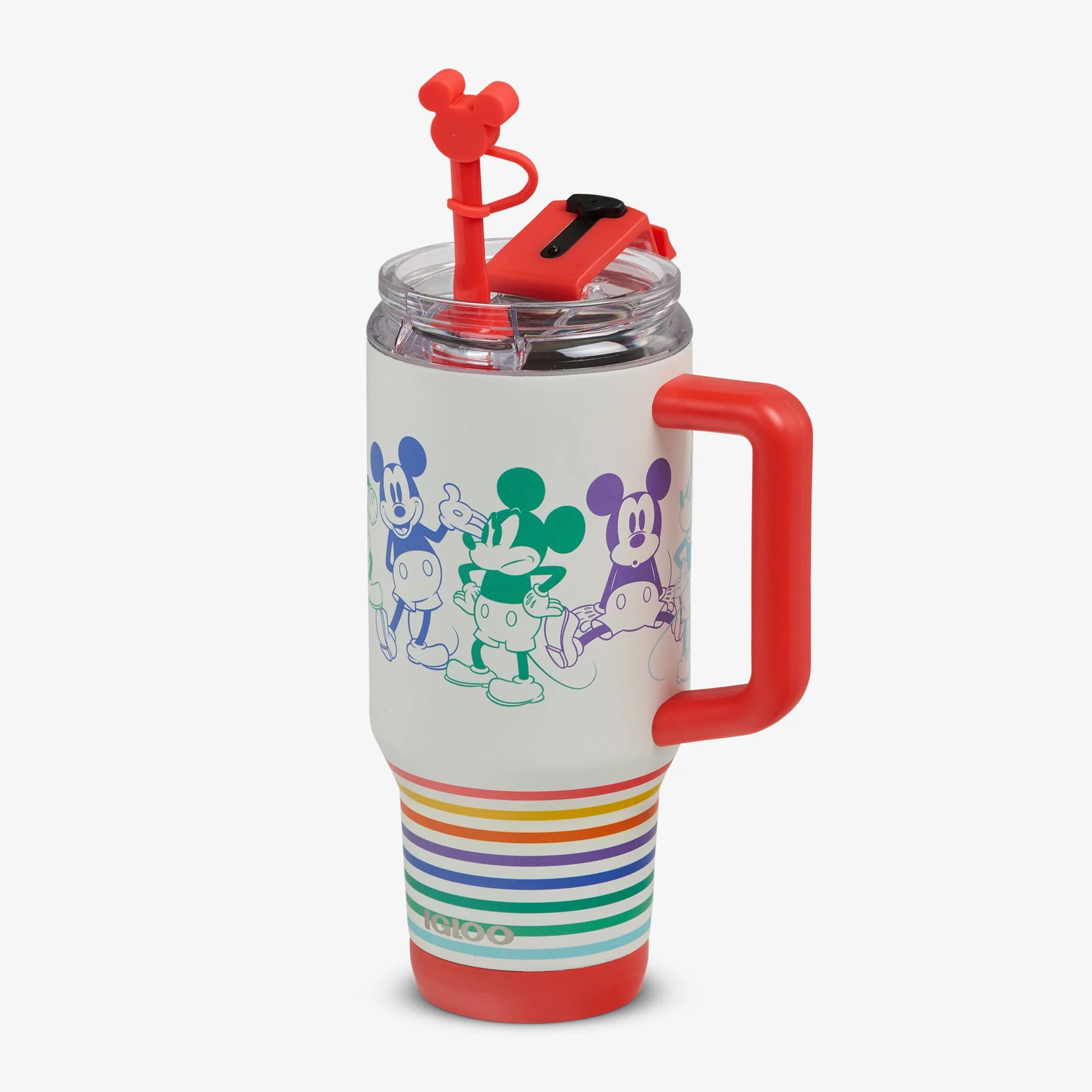 Igloo Camping Cooler Disney Mickey Mouse Stripe 32 Oz Travel Mug - Image 2