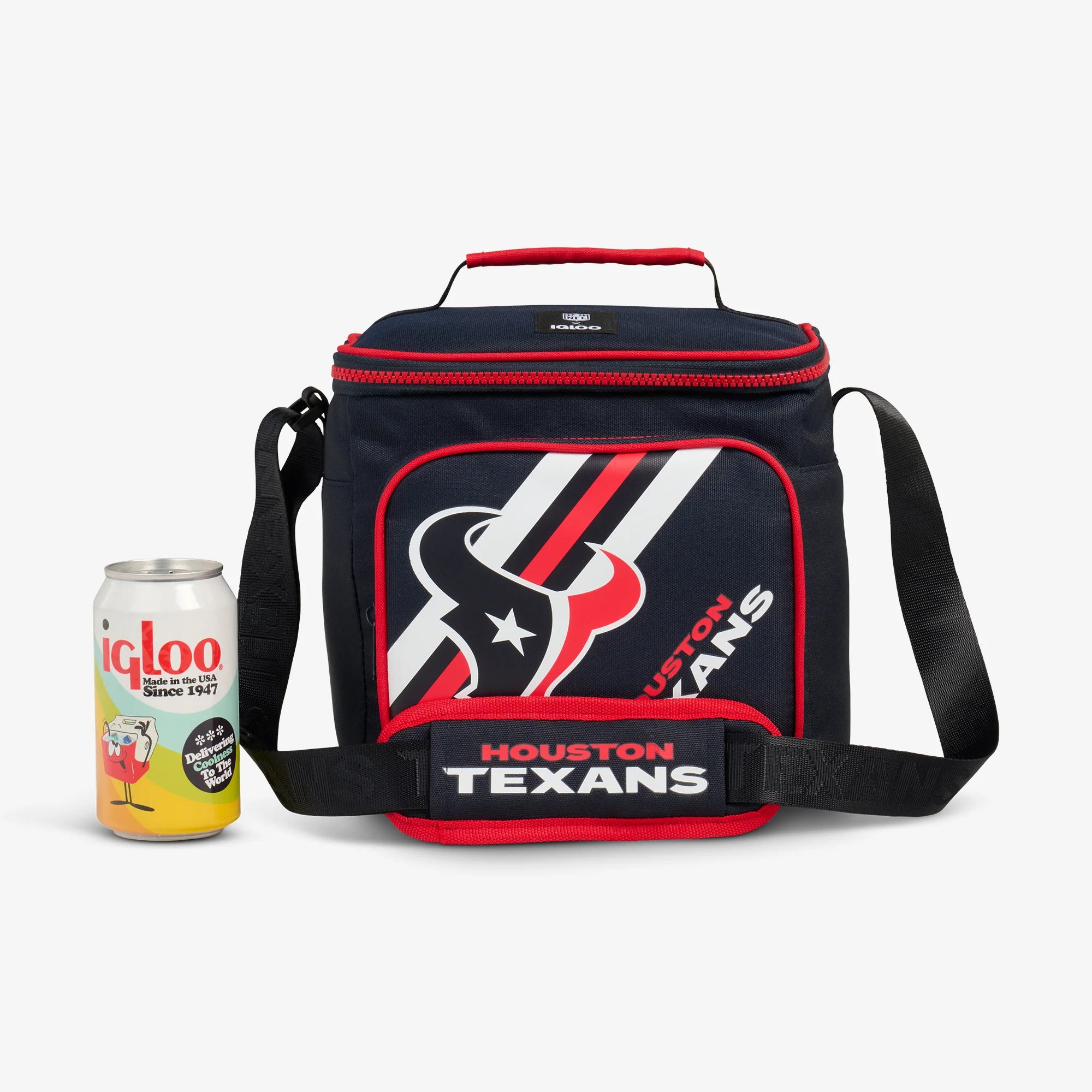 Igloo Camping Cooler Houston Texans Square Lunch Cooler Bag - Image 5