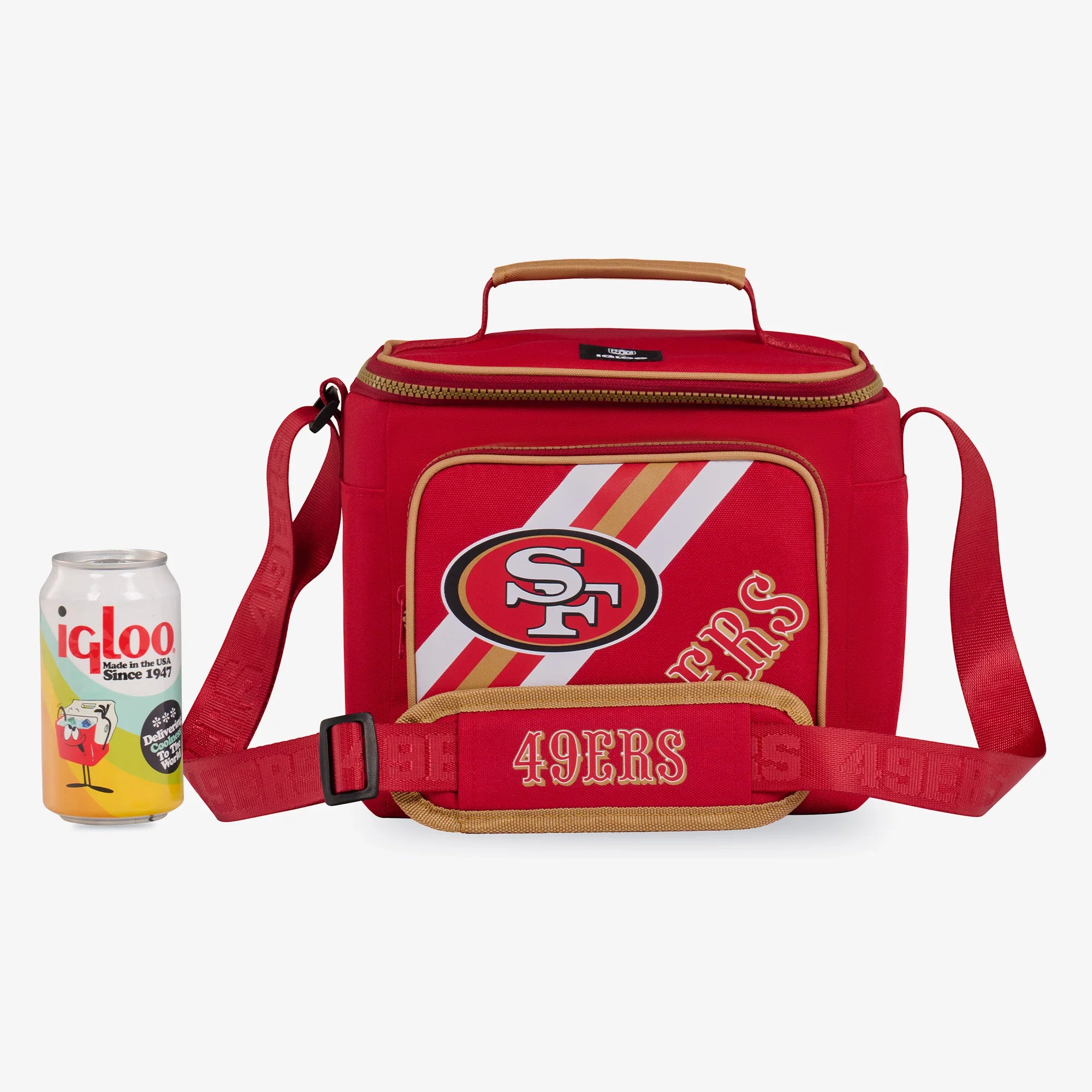 Igloo Camping Cooler San Francisco 49ers Square Lunch Cooler Bag - Image 5