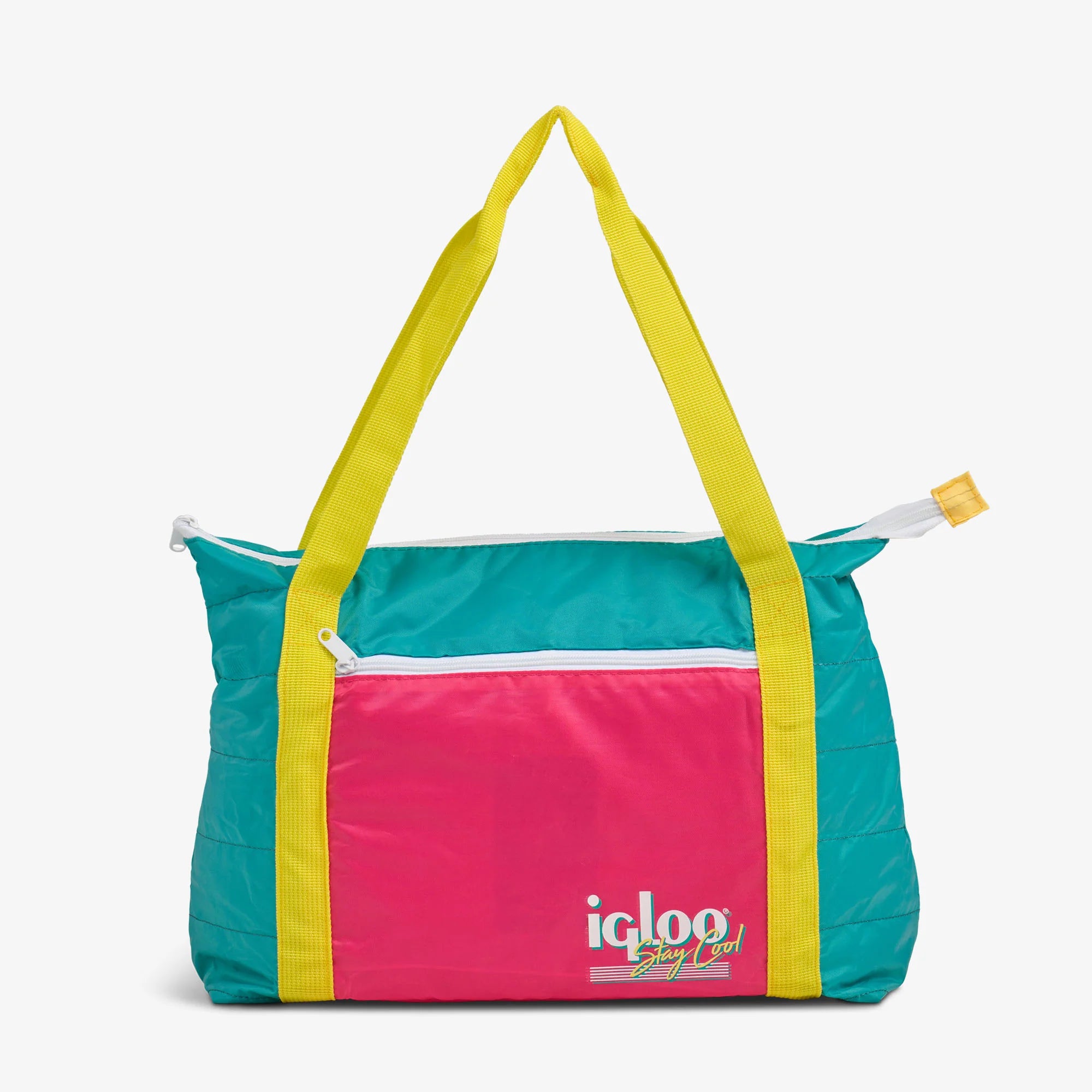 Igloo Camping Cooler Retro Packable Puffer 20-Can Cooler Bag - Image 9