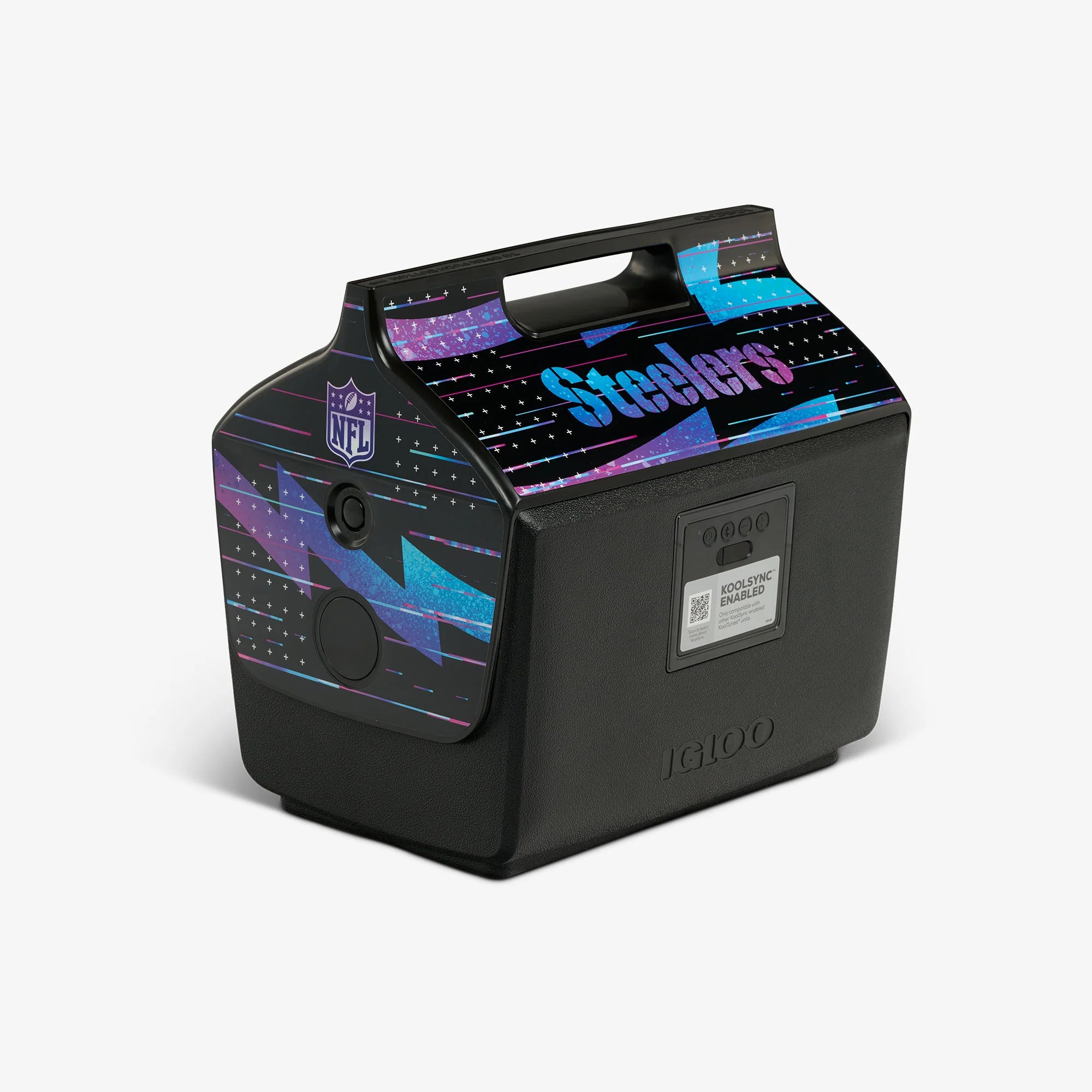 Igloo Camping Cooler NFL Neon Pittsburgh Steelers KoolTunes - Image 5