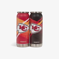 Igloo Camping Cooler Kansas City Chiefs Home & Away 16 Oz Can 2-Pack