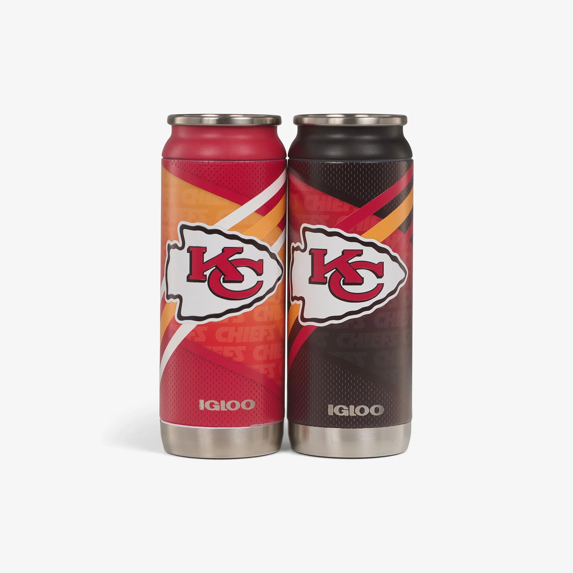 Igloo Camping Cooler Kansas City Chiefs Home & Away 16 Oz Can 2-Pack