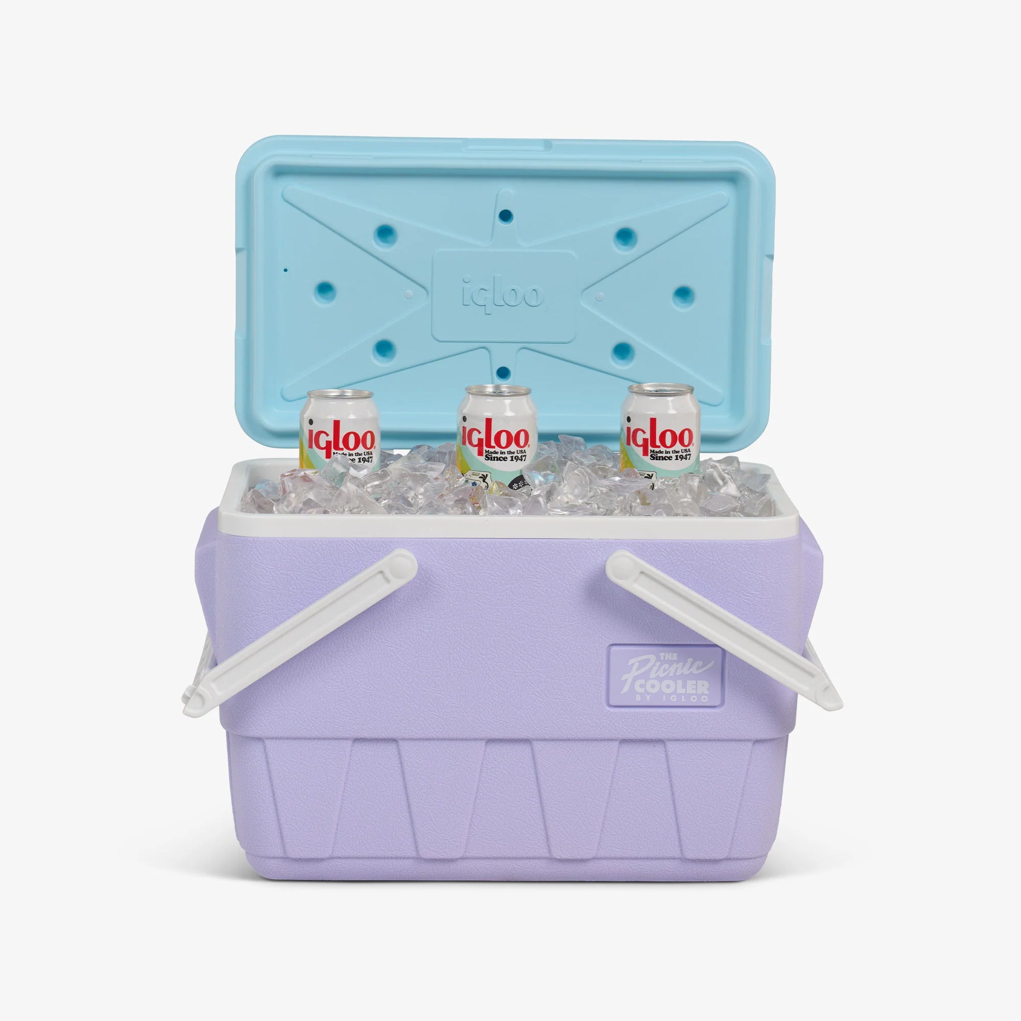 Igloo Camping Cooler Retro Picnic Basket 25 Qt Cooler - Image 33