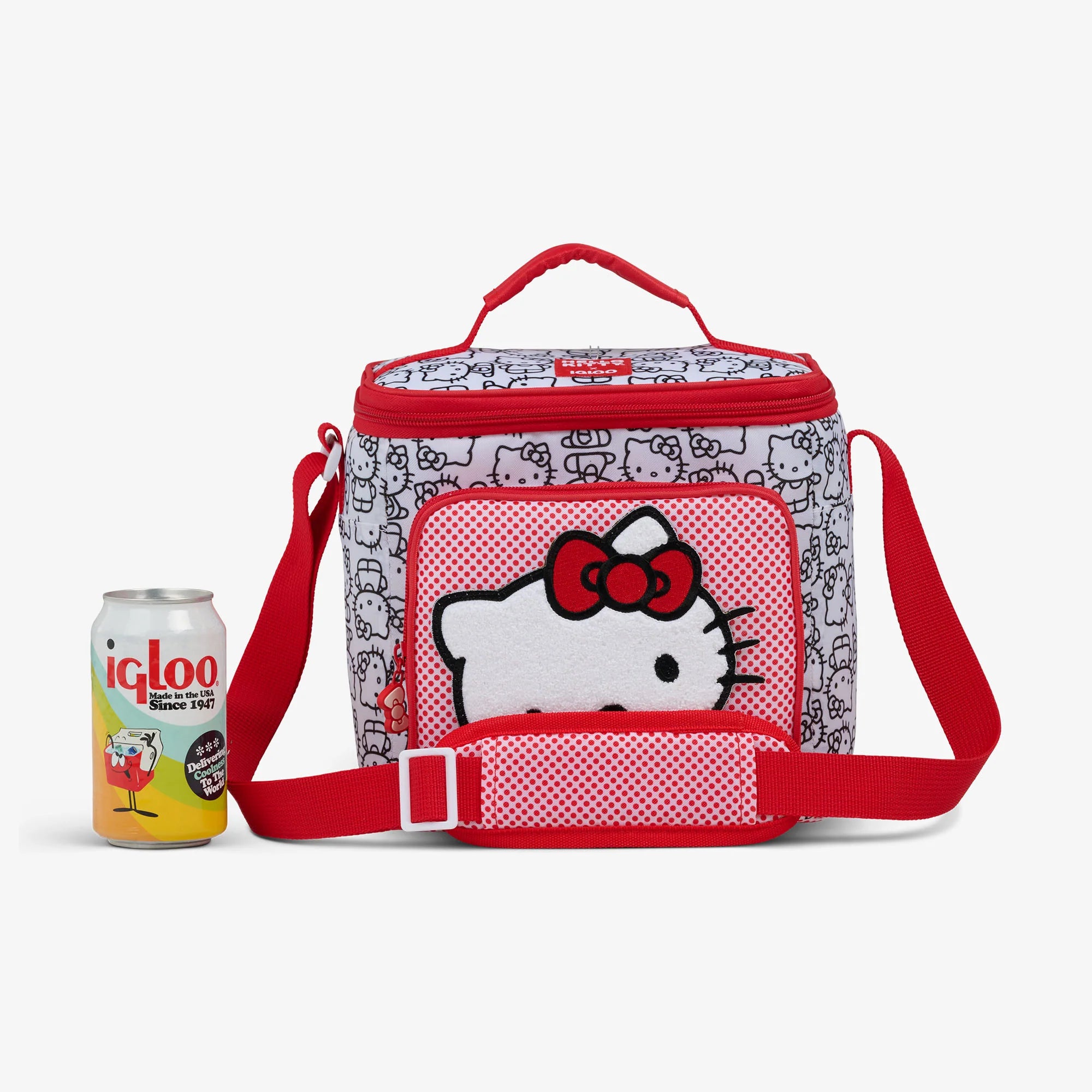 Igloo Camping Cooler Hello Kitty Classic Square Lunch Cooler Bag - Image 7