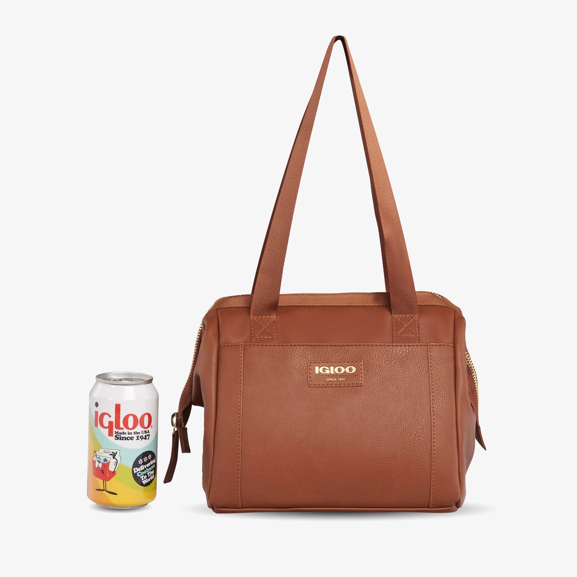 Igloo Camping Cooler Igloo Outdoor Luxe Lunch Tote Cooler Bag - Image 6
